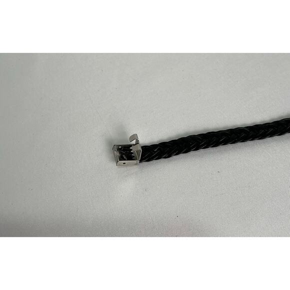 Louis Vuitton White Multicolor Murakami Canvas Adjustable Black Leather Bracelet - Picture 7 of 7